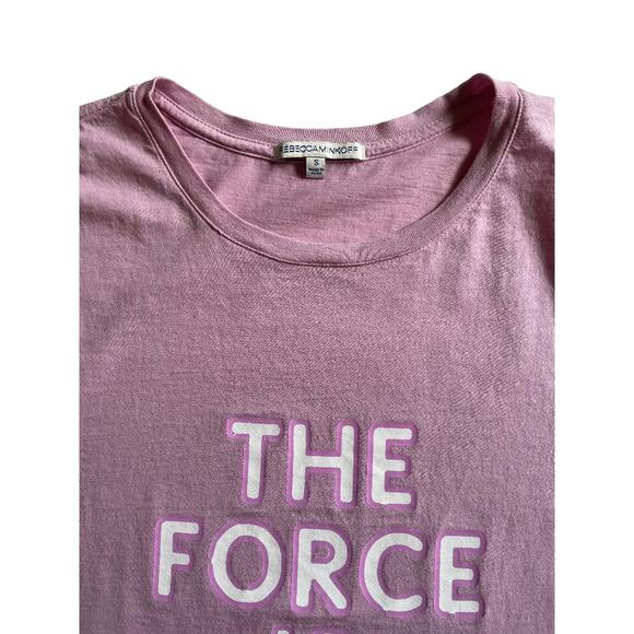 Rebecca‎ Minkoff "The Force is Female" T Shirt Size Small - Picture 9 of 9